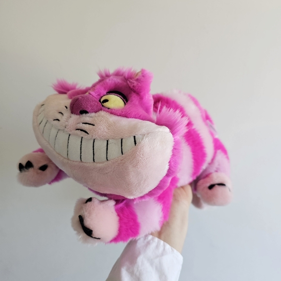 Disney Store Exclusive Cheshire Cat Soft Plush Figure Alice in Wonderland 20" - Picture 9 of 16